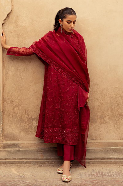 Cross Stitch - 3PC Lawn Embroidered Suit - FFU0359 - Farakh Fabrics