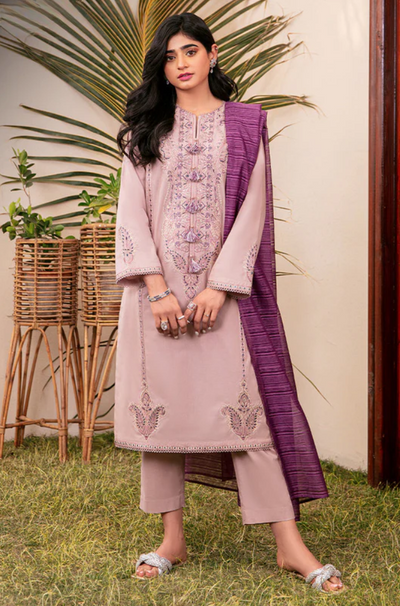Iznik - 3PC Lawn Embroidered Suit - FFU0314 - Farakh Fabrics