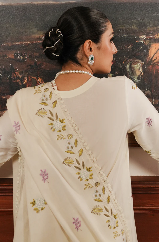 Cross Stitch - 3PC Lawn Embroidered Suit - FFU0313 - Farakh Fabrics