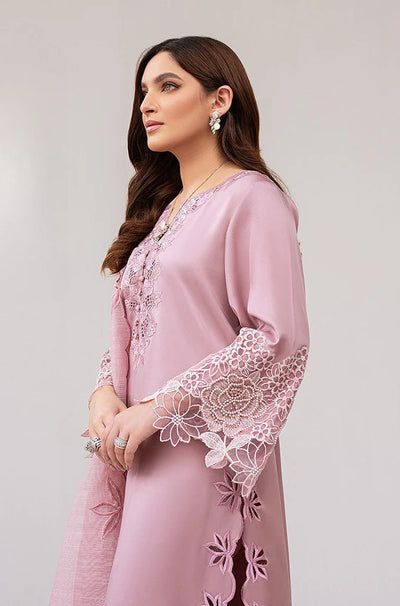 Nadia Farooqi Unstitched 3 piece lawn Embroidered suit FF075