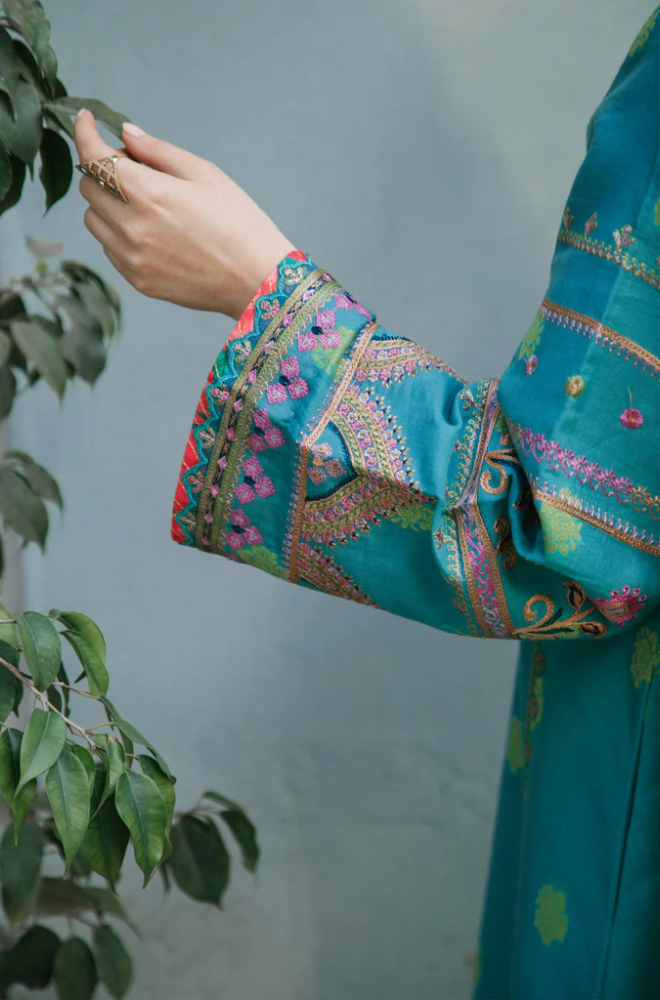 Zara Shahjahan - 3PC Lawn Embroidered Suit - FFU0361 - Farakh Fabrics
