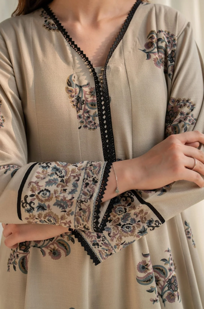 Garnet - 3PC Lawn Digital Printed Suit- BFB0268 - Farakh Fabrics
