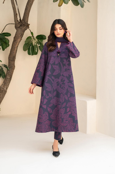 Sapphire - 3PC Lawn Digital Print Dress - FFU0135 - Farakh Fabrics