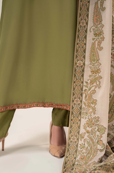 Maria B - 3PC Lawn Embroidered Suit- FFU0148 - Farakh Fabrics