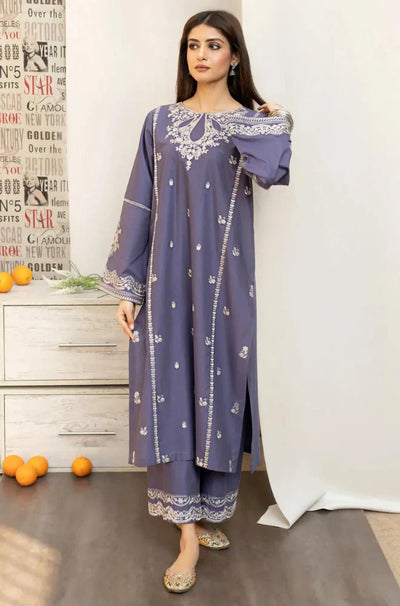 URGE - 3PC Lawn Embroidered Suit - BFU0283 - Farakh Fabrics
