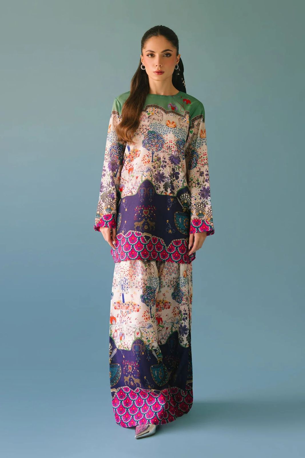 Jade Silk 2PC Digital Printed-SO33